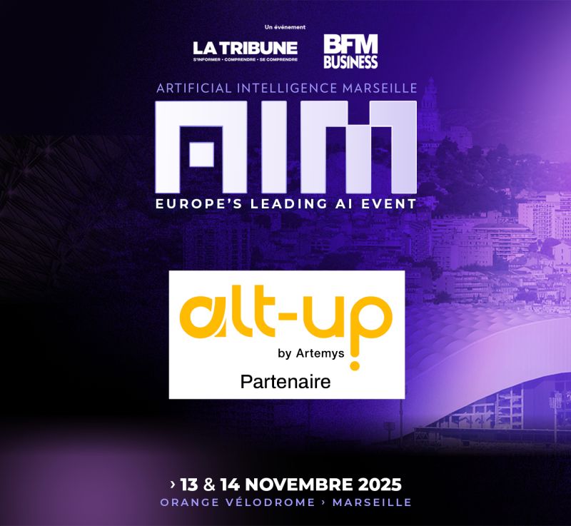 🫱🏻‍🫲🏽 alt-up by Artemys, partenaire de l’AIM (Artificial Intelligence Marseille)