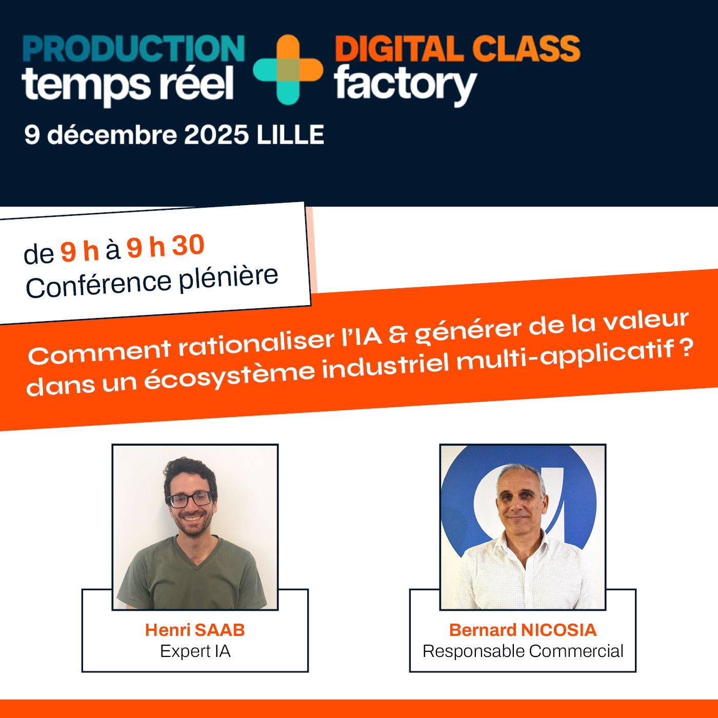 🔛 C&rsquo;est parti pour la journée Digital Class Operations + Production Temps Réel, à Lille !